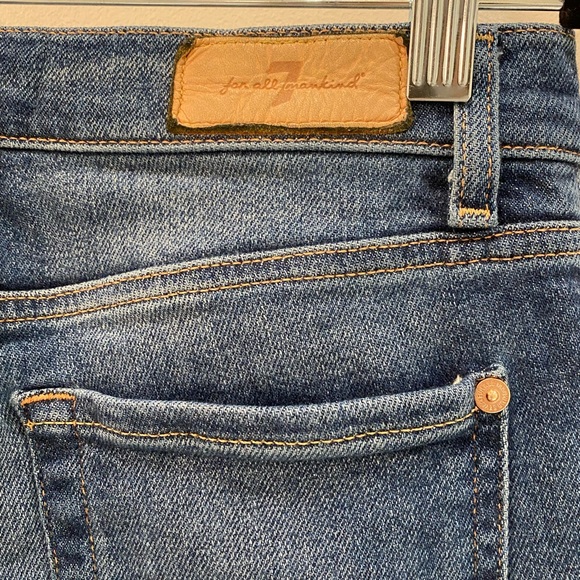 7 for all Mankind - Skinny Denim Blue Jeans - Size 27 - Picture 3 of 5
